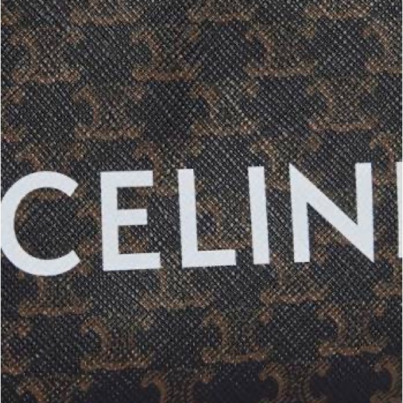 CELINE Coin & Card Pouch purse in Triomphe Canvas w Hook Brand new w tags/box - Picture 8 of 11